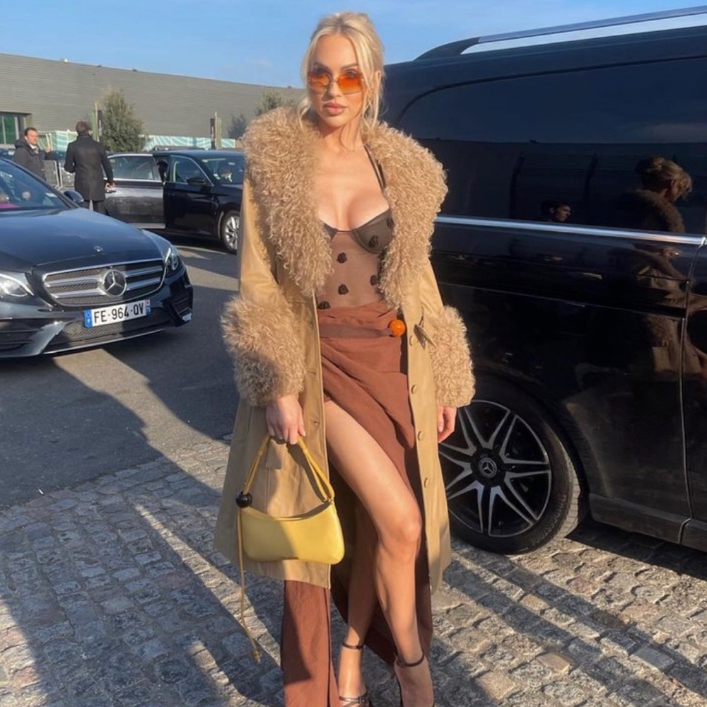 Jacquemus Yellow Le Bisou Perle Shoulder Bag